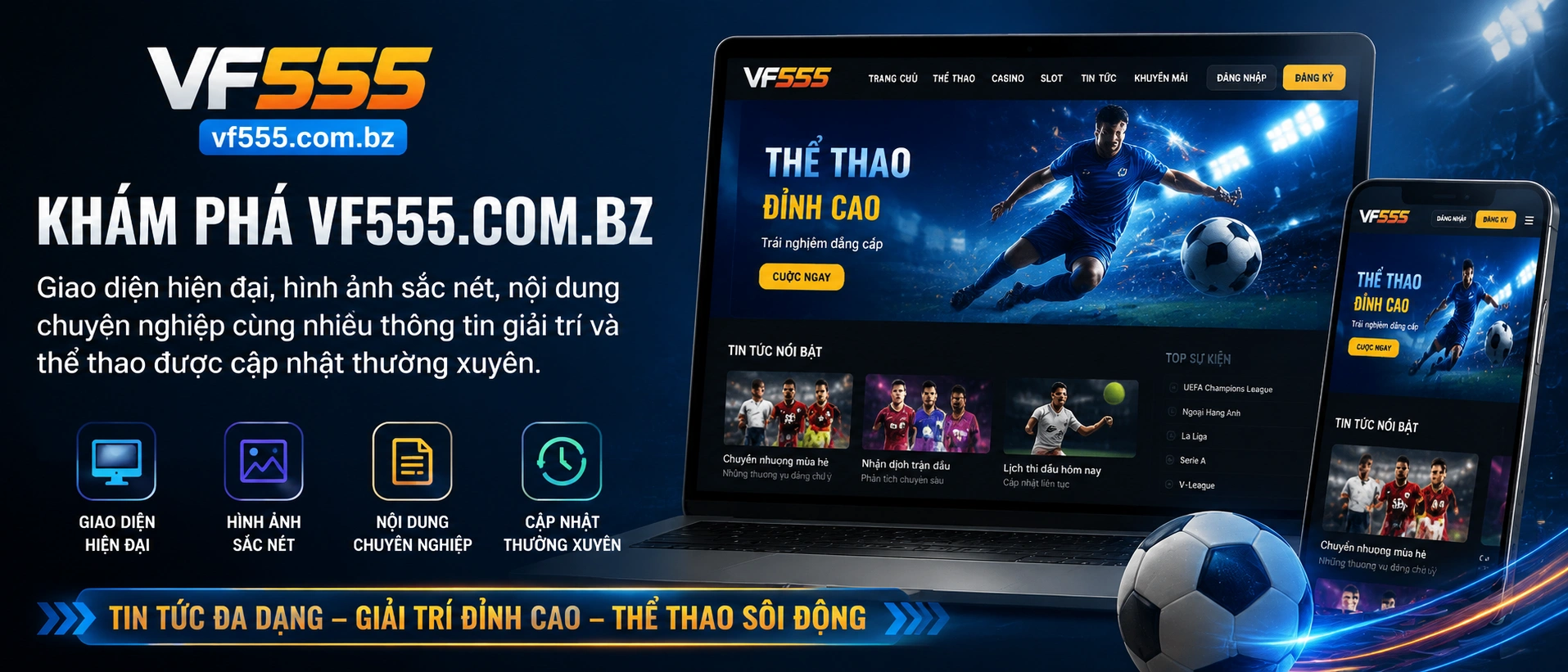 Bàn casino live VF555